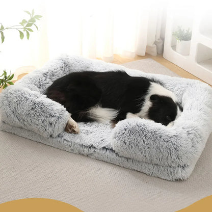 Orthopedic Memory Foam Dog Bed with Raised Edges – view 3