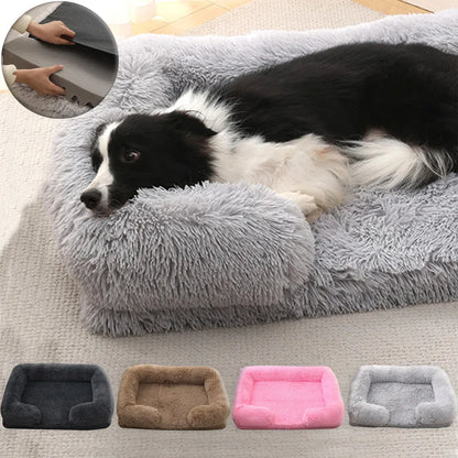 Orthopedic Memory Foam Dog Bed with Raised Edges – view 2