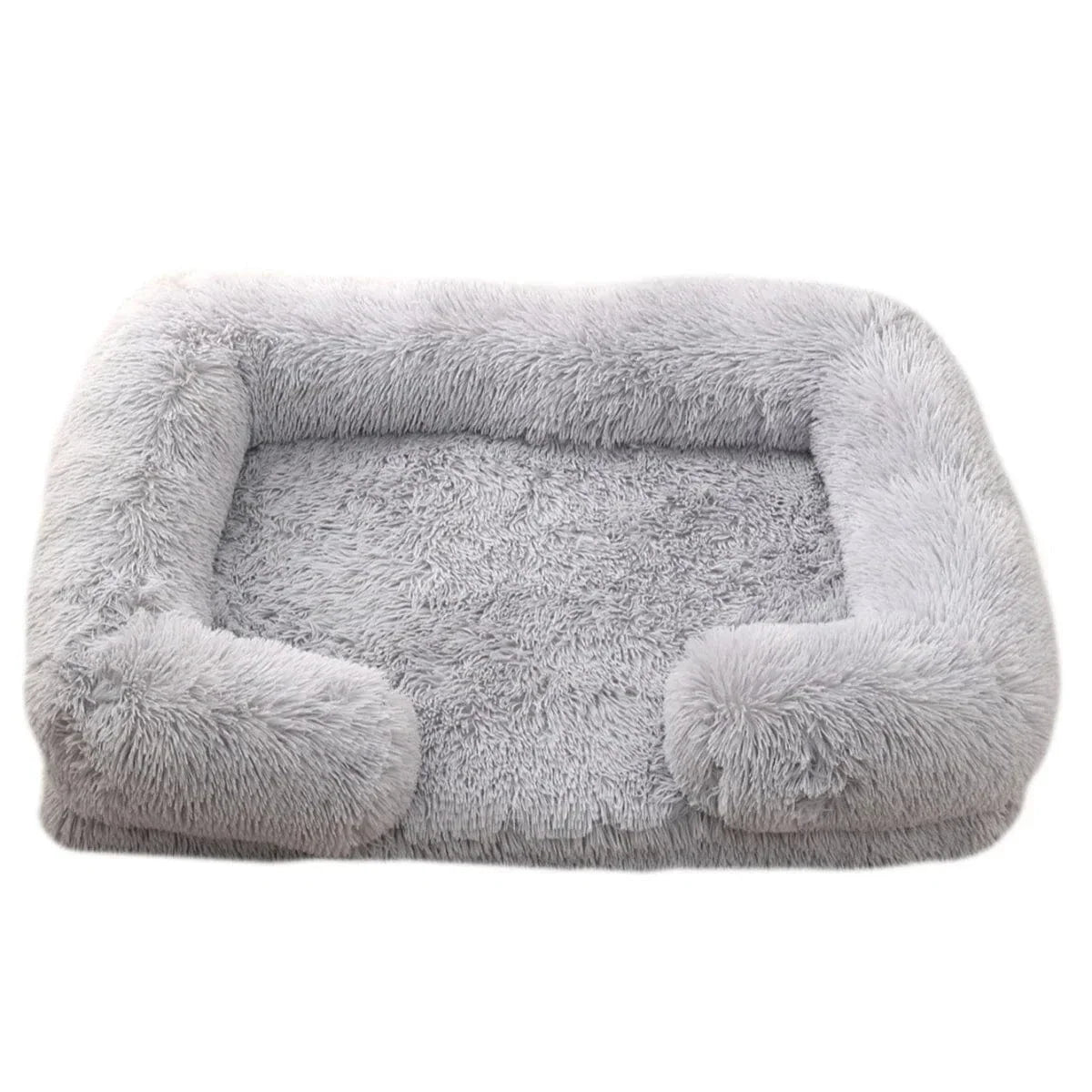 Orthopedic Memory Foam Dog Bed with Raised Edges – view 6