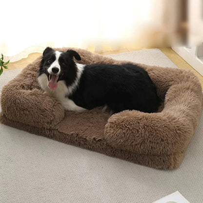 Orthopedic Memory Foam Dog Bed with Raised Edges