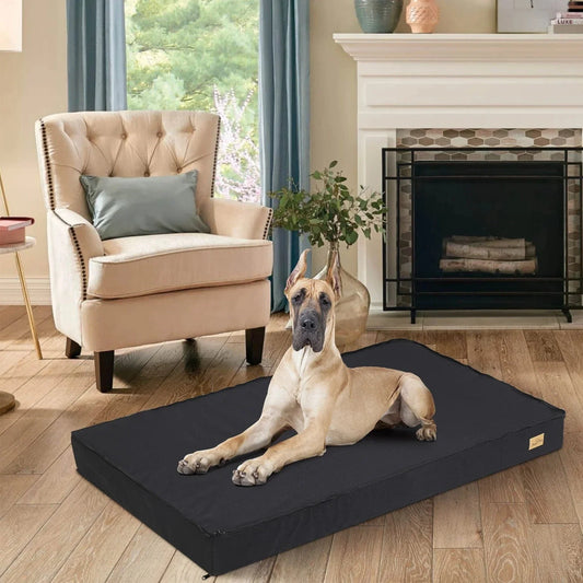 Non Slip Orthopedic Dog Bed for Crates and Kennels