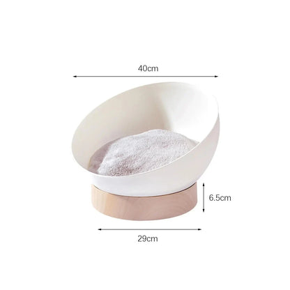 Cozy Round Orthopedic Cat Bed with Stable Base – view 6