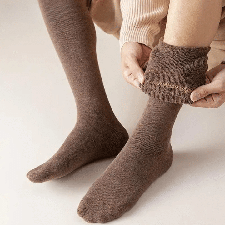 Five-Pair Pack of Knee-High Compression Socks for Swollen Feet – view 2