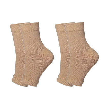 Two-Pair Set of Arch and Ankle Compression Socks for Women – view 5