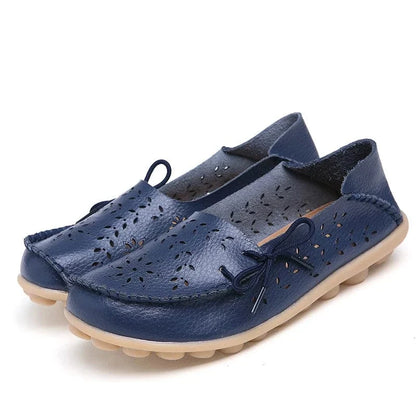 Floral Breathable Lace Up Orthopedic Loafers for Women – view 6