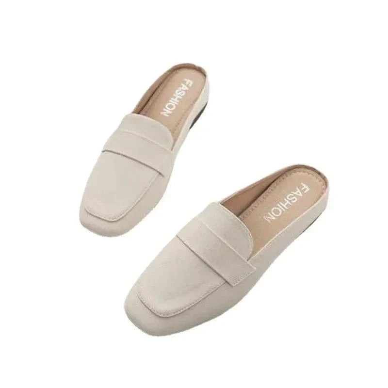 Classic Square Heeled Orthopedic Loafers for Women