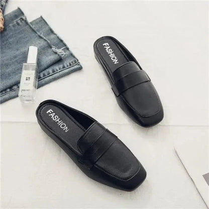 Classic Square Heeled Orthopedic Loafers for Women – view 6