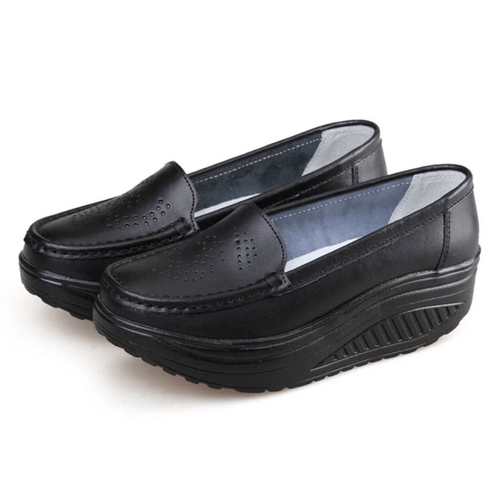 Thick-Sole Stylish Orthopedic Loafers for Women – view 3