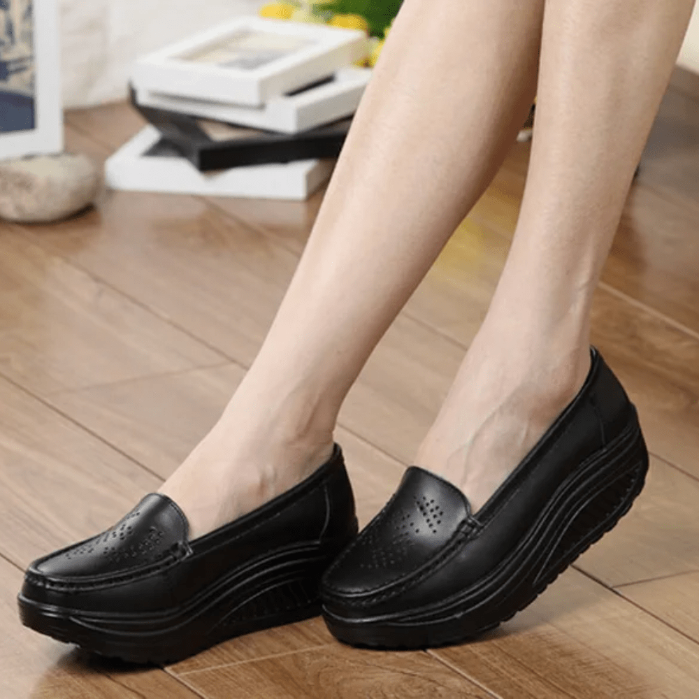 Thick-Sole Stylish Orthopedic Loafers for Women – view 2
