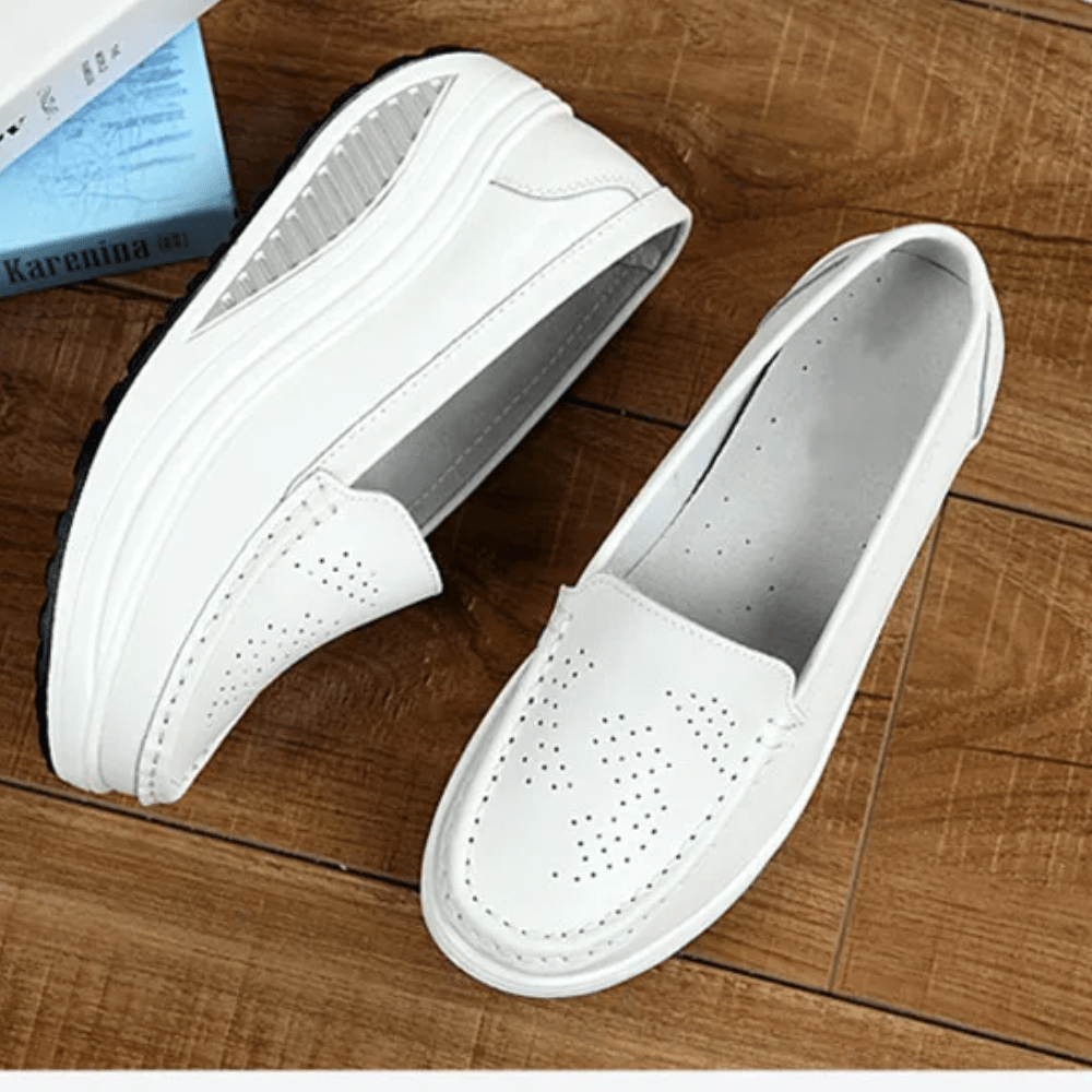 Platform Wedge Breathable Orthopedic Loafers for Women – view 3
