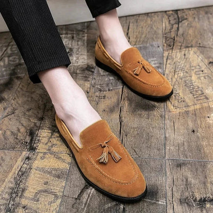 Lace-Up Orthopedic Suede Loafers for Women – view 3