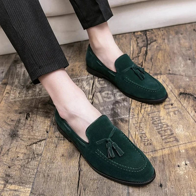 Lace-Up Orthopedic Suede Loafers for Women – view 7