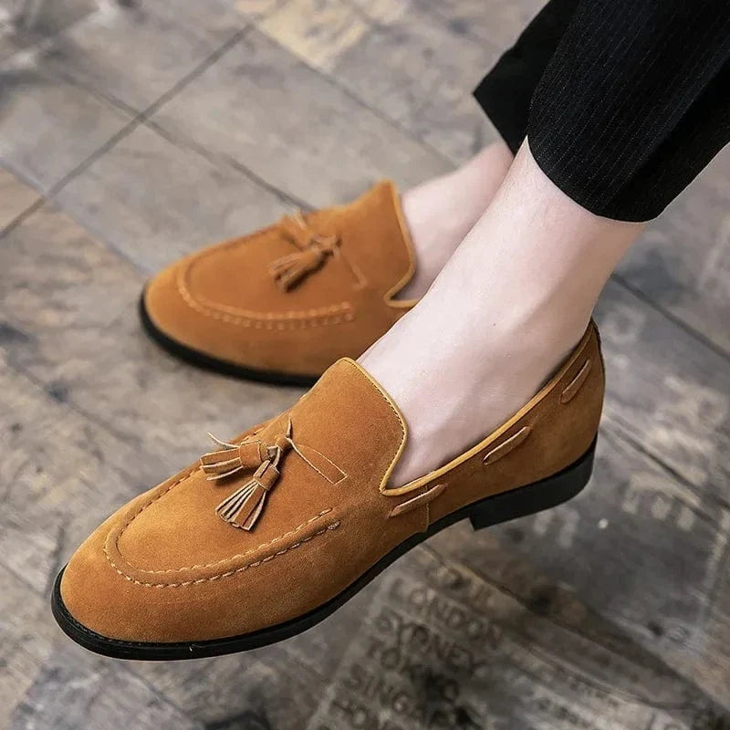 Lace-Up Orthopedic Suede Loafers for Women – view 2