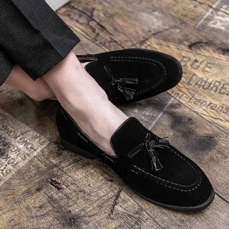 Lace-Up Orthopedic Suede Loafers for Women – view 5