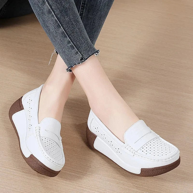 High-Cut Breathable Orthopedic Moccasins for Women – view 2