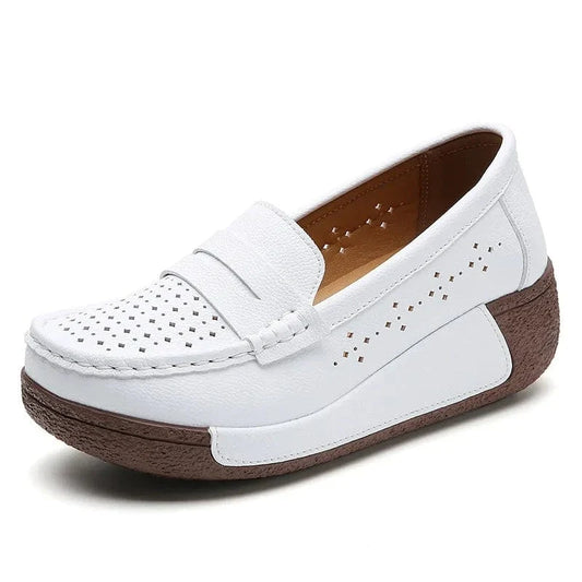 High-Cut Breathable Orthopedic Moccasins for Women