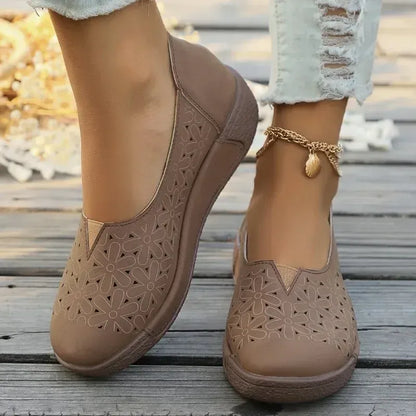 Floral Non Slip Lightweight Orthopedic Loafers for Women – view 6
