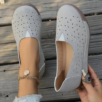 Floral Non Slip Lightweight Orthopedic Loafers for Women – view 7