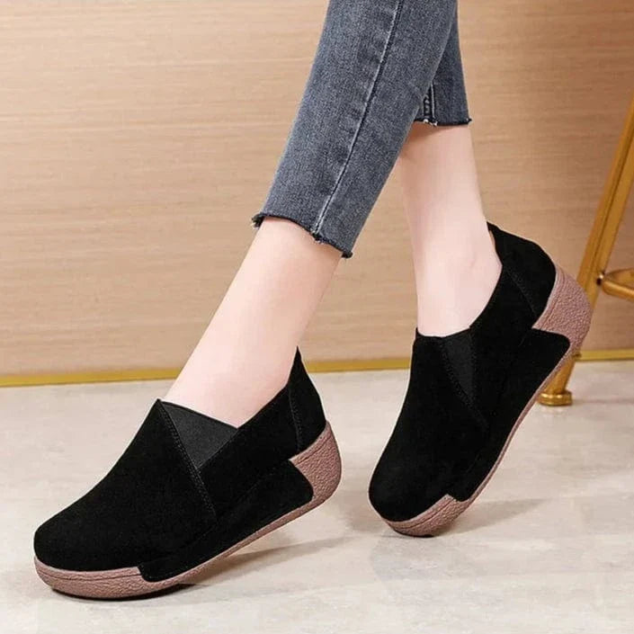 Rustic Retro Orthopedic Loafers for Women – view 4