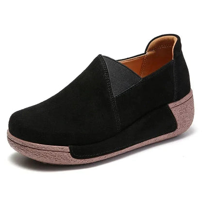 Rustic Retro Orthopedic Loafers for Women