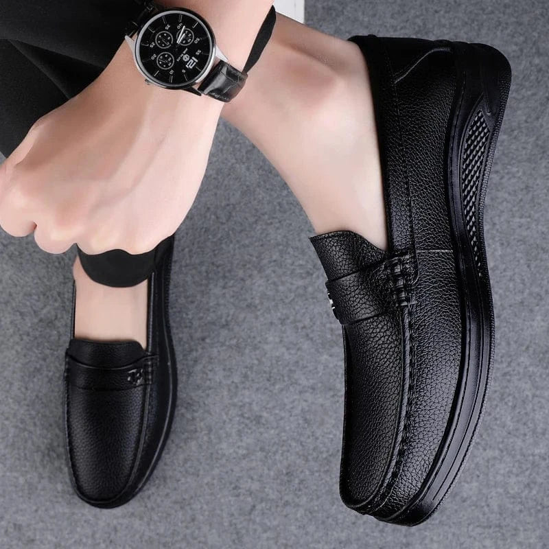 Rugged Non Slip Orthopedic Moccasins for Men – view 7