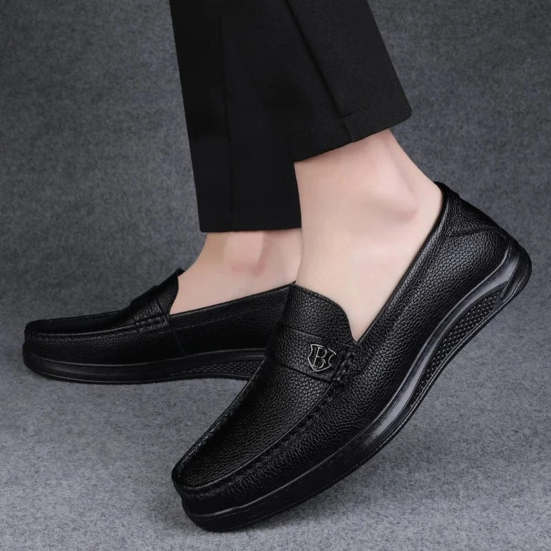 Rugged Non Slip Orthopedic Moccasins for Men – view 6