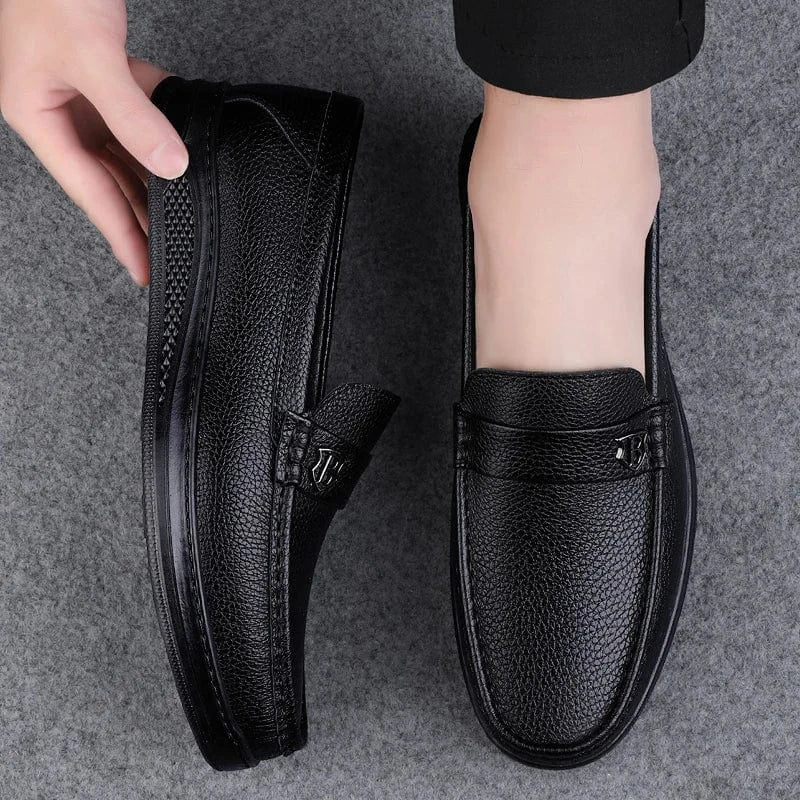 Rugged Non Slip Orthopedic Moccasins for Men – view 5