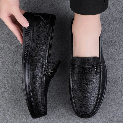Rugged Non Slip Orthopedic Moccasins for Men – view 5