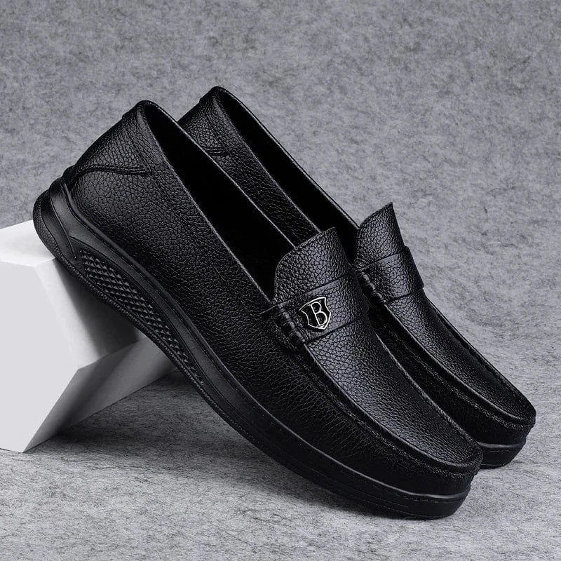 Rugged Non Slip Orthopedic Moccasins for Men – view 4