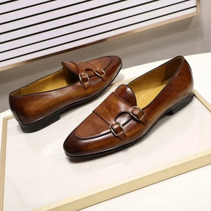 Vintage Orthopedic Loafers with Arch Support for Men – view 3