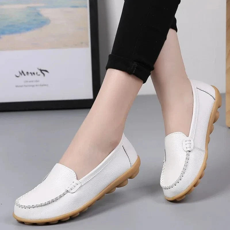 Boat-Style Orthopedic Loafers with Arch Support for Women – view 3