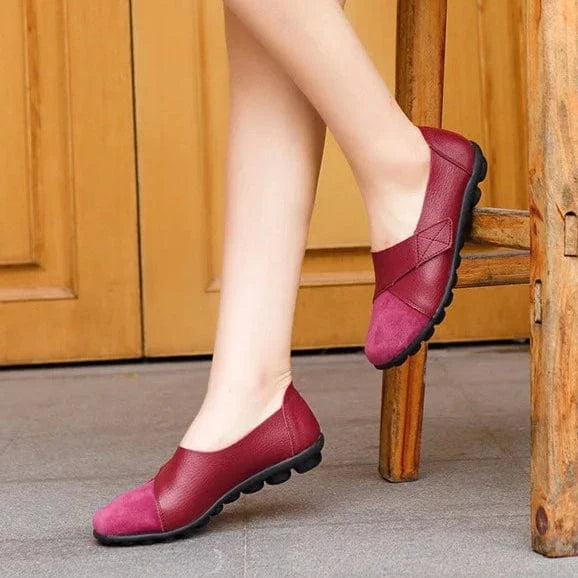 Lightweight Vegan Leather Orthopedic Loafers with Soft Sole – view 9