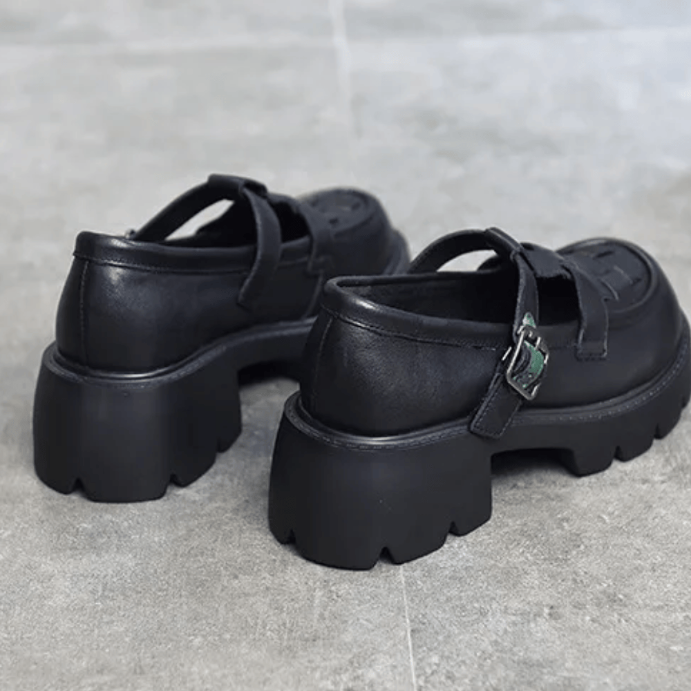 Non Slip Wedge Orthopedic Loafers with Cushioned Sole – view 7