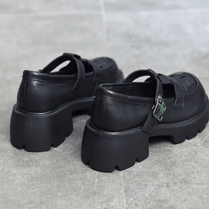 Non Slip Wedge Orthopedic Loafers with Cushioned Sole – view 7