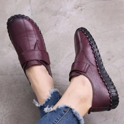 Retro Hook-and-Loop Non Slip Orthopedic Loafers – view 6