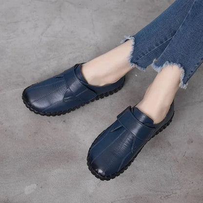 Retro Hook-and-Loop Non Slip Orthopedic Loafers – view 3