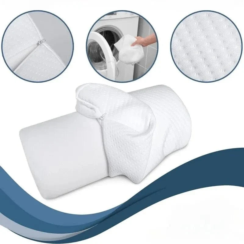 Half-Moon Memory Foam Breathable Cervical Pillow – view 2