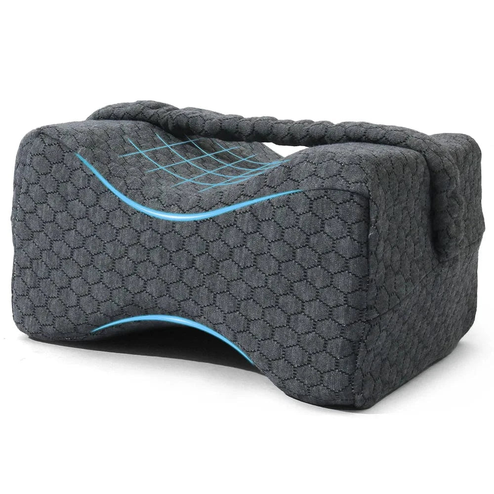 Memory Foam Knee Pillow for Knee Pain with Cotton Cover