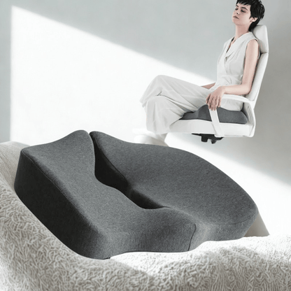 Ergonomic Car Seat Pillow for Back Pain and Office Chairs