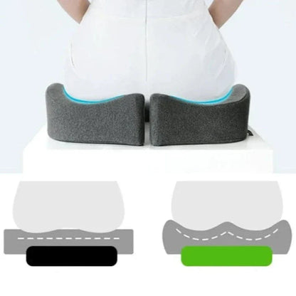 Ergonomic Car Seat Pillow for Back Pain and Office Chairs – view 2
