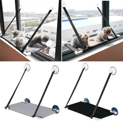 Sturdy Suction Cup Orthopedic Cat Window Perch – view 2