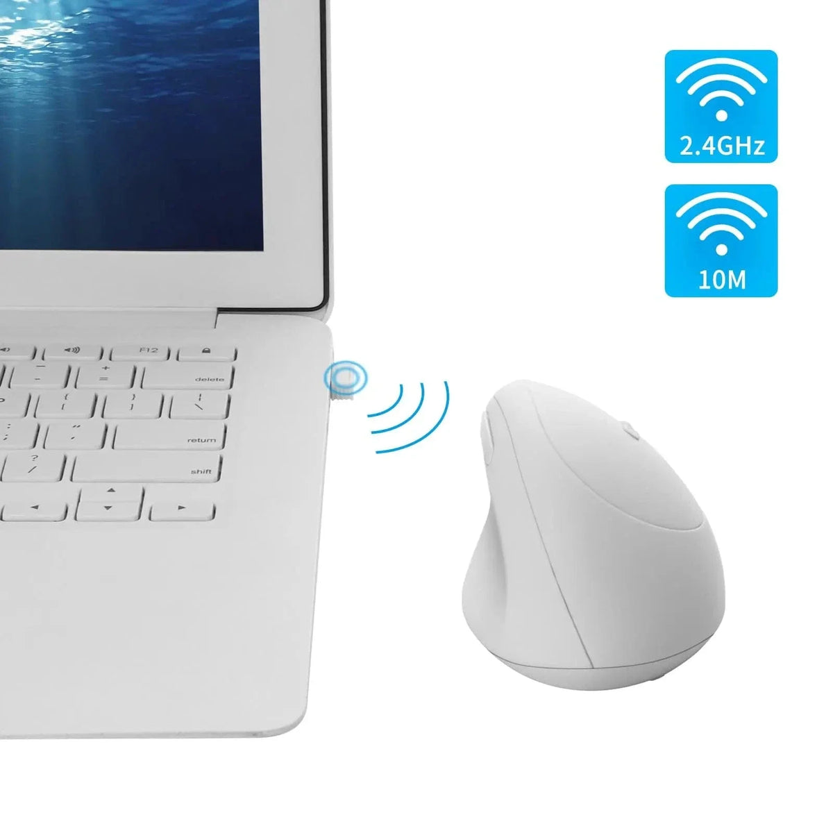 Wired Small Vertical Mouse for Long Work Sessions – view 8