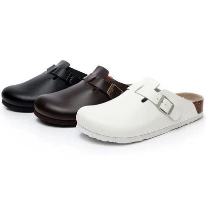 Non-Slip Cork Orthopedic Clogs with Arch Support