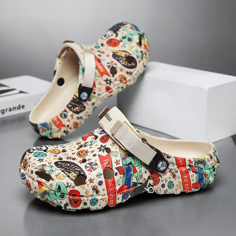 Playful Non Slip Orthopedic Clogs with Thick Cushioned Sole – view 3