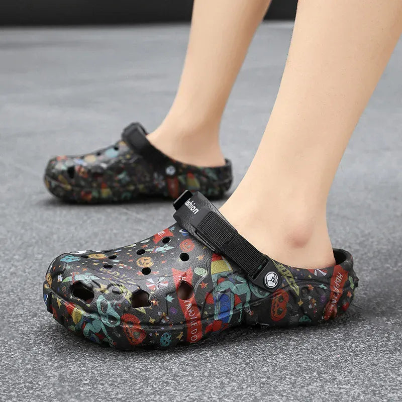 Playful Non Slip Orthopedic Clogs with Thick Cushioned Sole – view 5