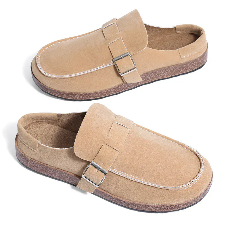 Posture-Support Faux Suede Arch Support Clogs – view 4