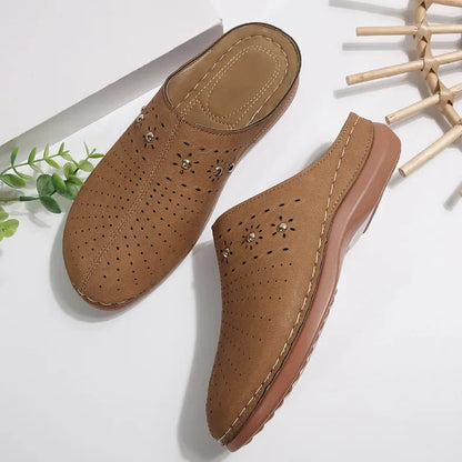 Retro-Chic Dressy Orthopedic Clogs for Women – view 2