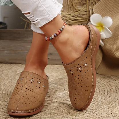 Retro-Chic Dressy Orthopedic Clogs for Women – view 7