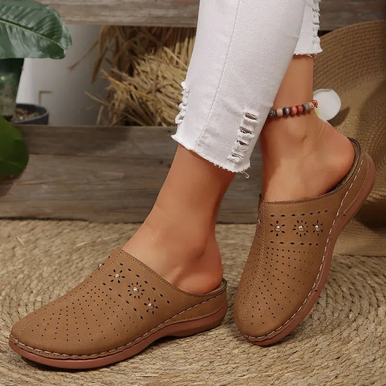 Retro-Chic Dressy Orthopedic Clogs for Women – view 5