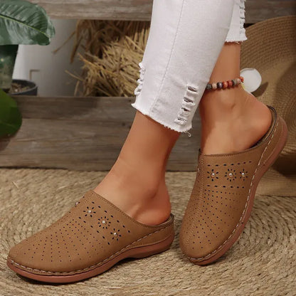 Retro-Chic Dressy Orthopedic Clogs for Women – view 5